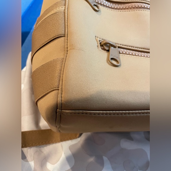 Dagne Dover Indi Diaper Backpack Medium in Camel - Picture 13 of 16